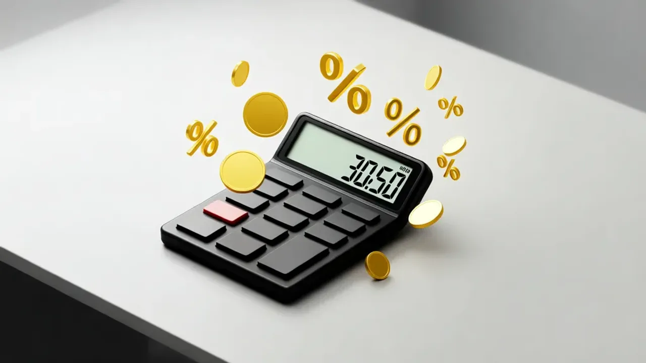 30 50 brutto ile to netto umowa zlecenie? Praktyczny poradnik 2026 Kalkulator finansowy na biurku ilustrujący wyliczenie 30 50 brutto ile to netto umowa zlecenie.