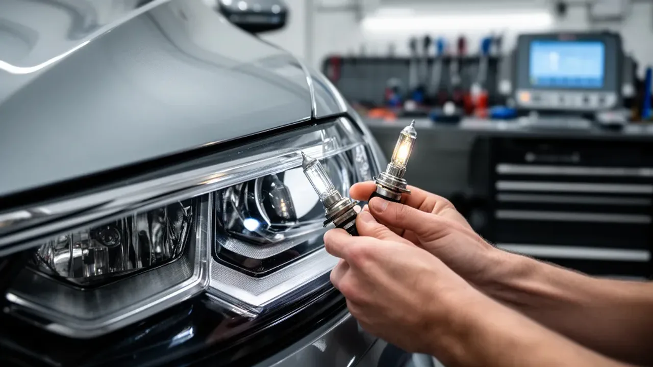 Ile kosztuje wymiana żarówki u mechanika? Cennik usług 2026
