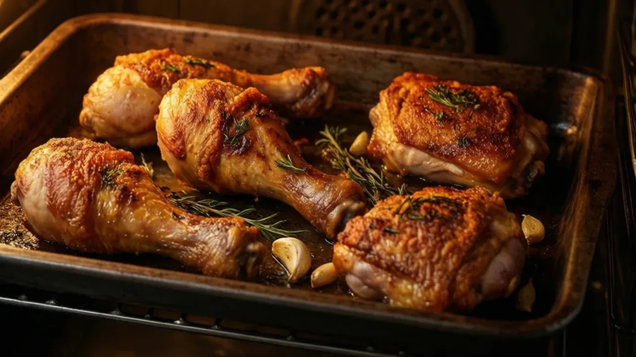 Ile piec udka kurczaka? Przepis na soczyste pieczone udka z skórką Soczyste pieczone udka z kurczaka w naczyniu żaroodpornym - sprawdź, ile piec udka kurczaka, aby uzyskać idealnie chrupiącą skórkę.