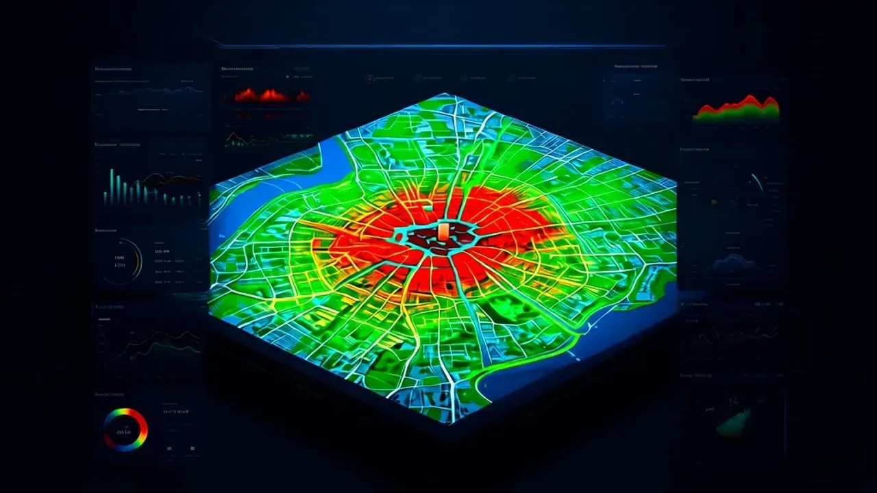 Kraków mapa: oficjalny plan miasta, którego nie zastąpi Google Interaktywna kraków mapa w systemie MSIP prezentująca dane przestrzenne i modele 3D budynków w nowoczesnym interfejsie.