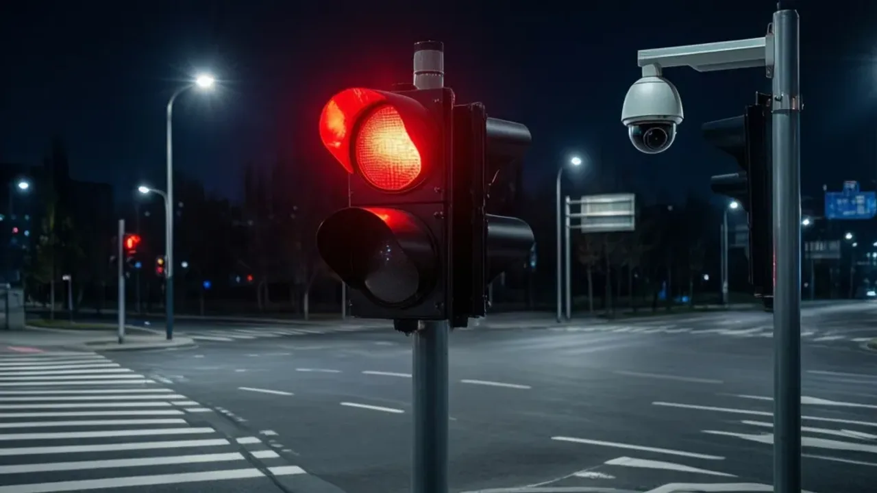 Mandat za przejazd na czerwonym: kary i punkty karne 2025/2026